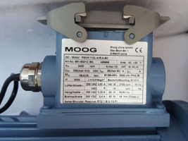 MOOG控制系统：电机、驱动器、通讯线等